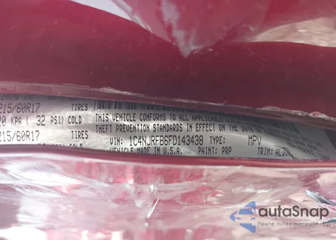 2015 Jeep Patriot High Altitude Edition z USA, uszkodzony, nr VIN 1C4NJRFB6FD143438